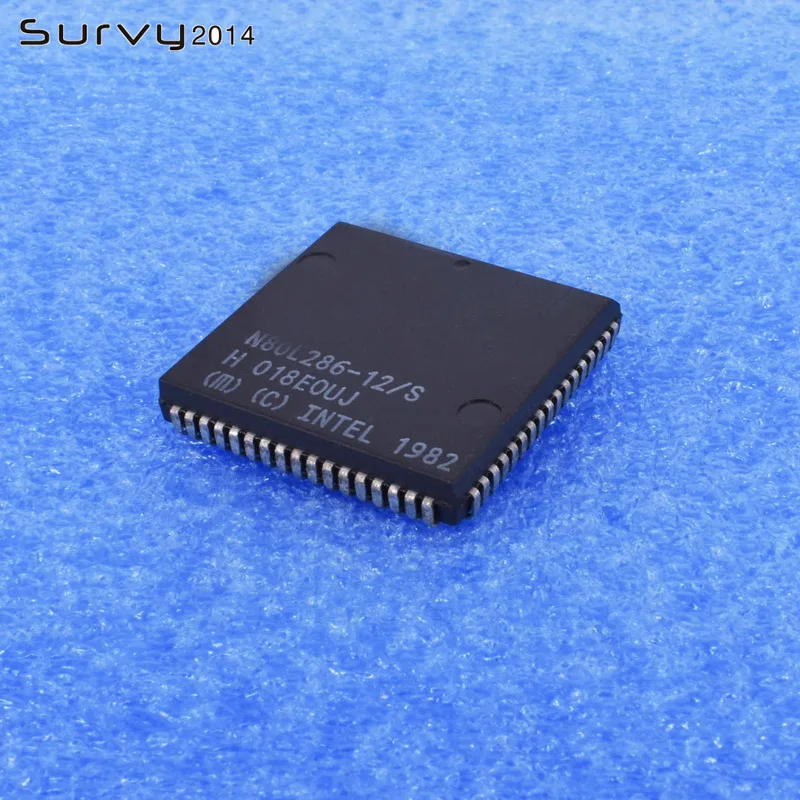 1/5PCS N80L286-12/S N80L286-12 N80L286 PLCC 68PIN 16-Bit IC Encapsulation NEW diy electronics