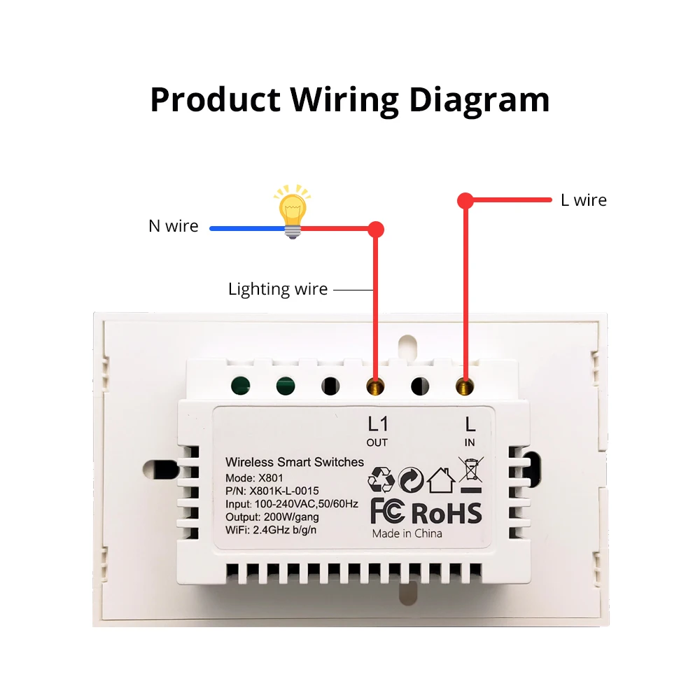 Imagem -06 - Zemismart-interruptor de Luz Wi-fi Tuya Não Exige Fio Neutro e Gang Assistente Alexa Google Home Smart Life 110v a 240v