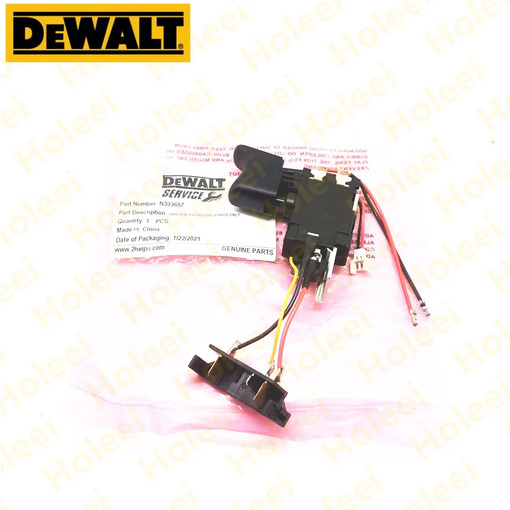 Interruptor sa para dewalt dcf815 dcfgatos gatos gatos n393697 acessórios de ferramentas elétricas peça de ferramentas elétricas