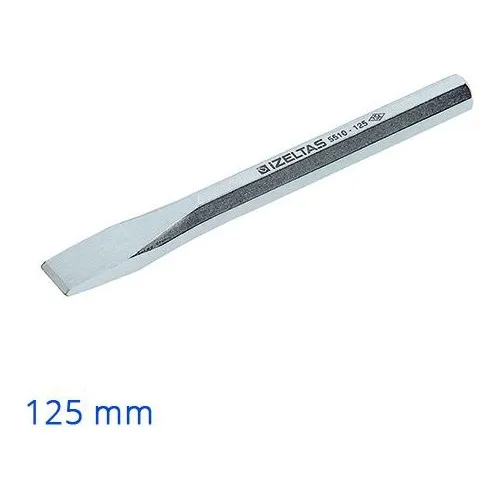 İzeltaş Machinist's Flat Chisel Chrome 125 Mm