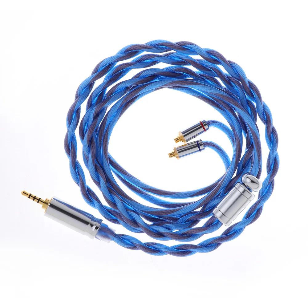 Linsoul Euphrosyne Litz type 6 5N OCC verzilverde OCC-kabel met hoogwaardig materiaal