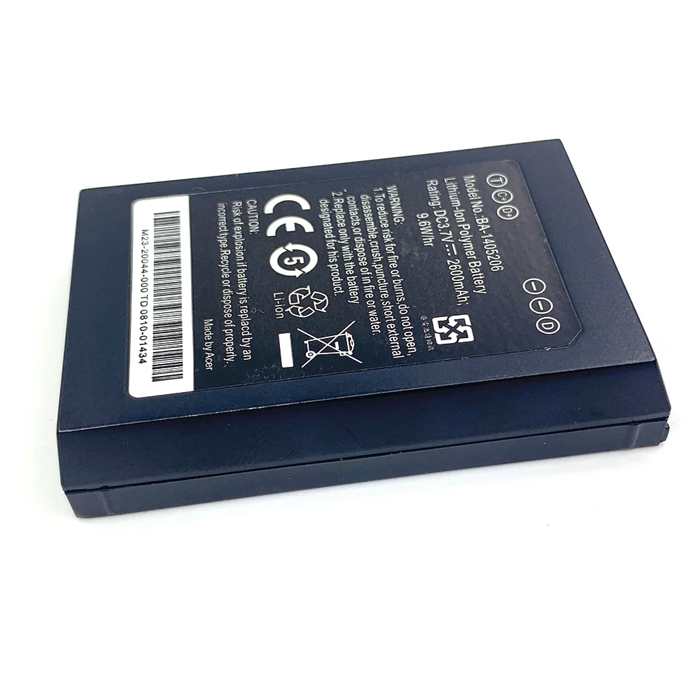 BA-1405206 batteria per batteria ai polimeri di ioni di litio Trimble Juno SB SA SC SD GPS PDA 2600mAh