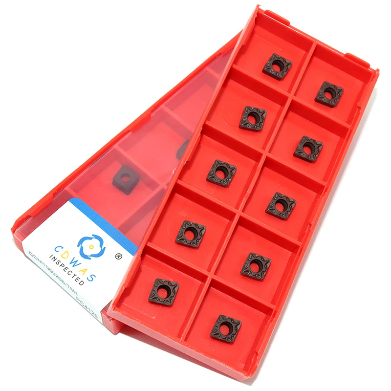 CCMT060208 TM1 PC4125 węglika wkładki tokarka CNC narzędzia wysokiej jakości tokarka CCMT 060208 ostrze narzędzia do cięcia CNC dla stali