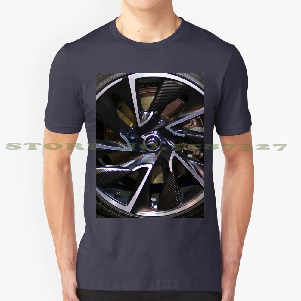 Citro?N Ds5 Hybrid Wheel [ Print & Ipad / Ipod / Iphone Case ] 100% Cotton T-Shirt Detalhes Roda Carro Ds5 Hybrid Details Wheel