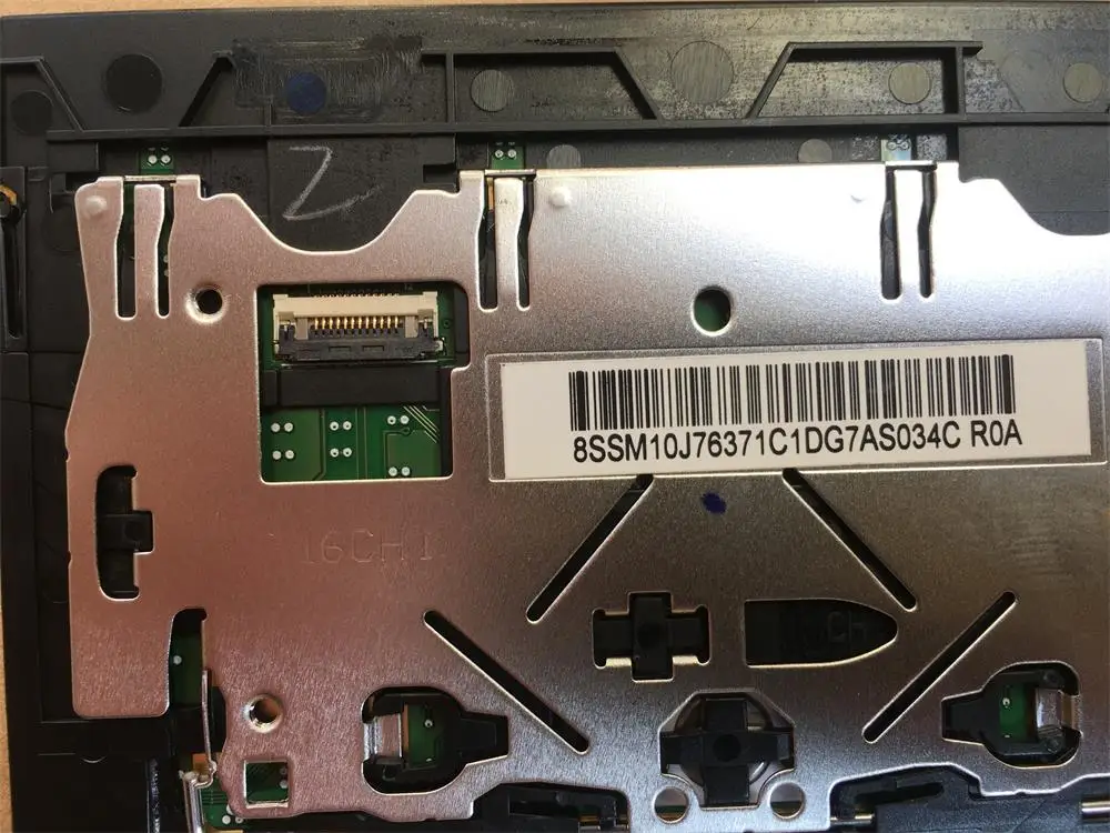 Vetro Clickpad Per Lenovo ThinkPad X1 Yoga 2° E 3° Gen (2017/2018) – Touchpad Nero