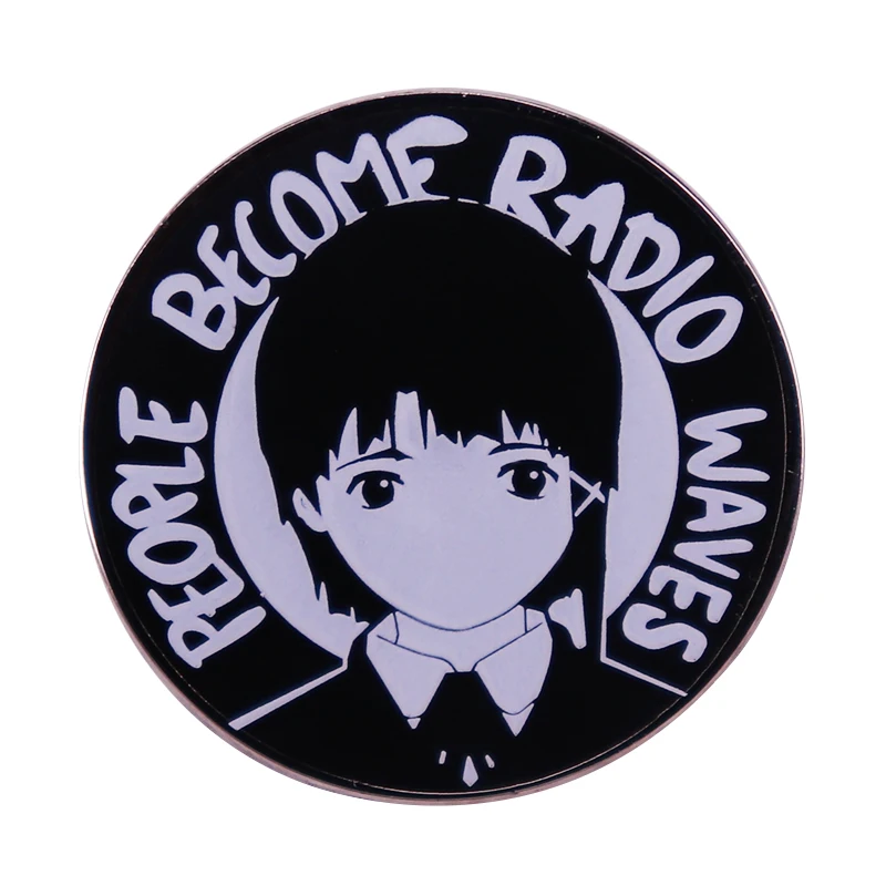 Serial Experiments Lain pin Brooch