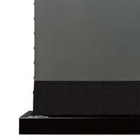 MIVISION Sound Acoustic Transparent Electric Tension Floor Projector Screen for Ambient Light Rejecting Material