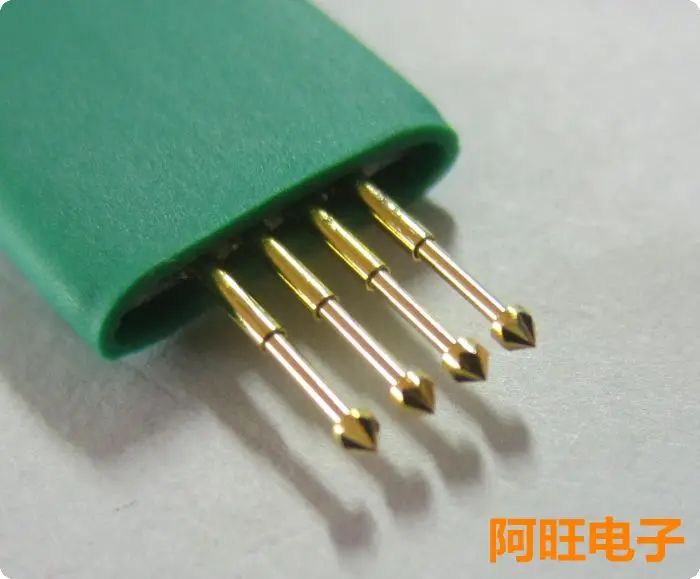 1.5mm-4P STC Burning Needle Test Needle Writing Program Probe 4-pin Spring Needle 1.50mm