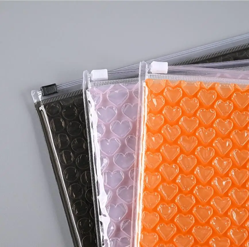 30pcs Self Seal Bubble Mailing Envelope Plastic Bubble Ziplock Bags Waterproof Padded Thicken Gift Packaging Bags 22x15cm