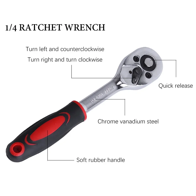 Ratchet แรงบิดประแจเครื่องมือ Mechanical Workshop ซ่อมเครื่องมือ6-22มม.จับกุญแจ Spanner ประแจปรับ