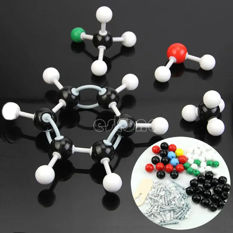 novos modelos moleculares cientificos da quimica organica ensinam conjunto kit 01