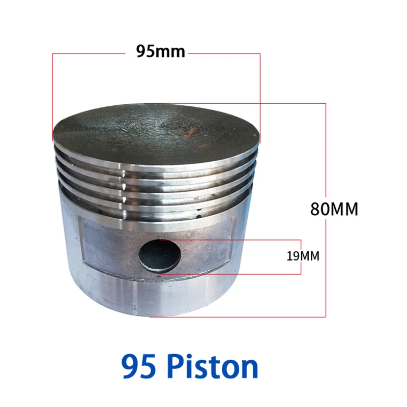 Air Compressor Cylinder General Piston 42/47/48/51/55/65/80/90/95/105 For Direct Driven/Belt Driven Air Pump Fitting Piston