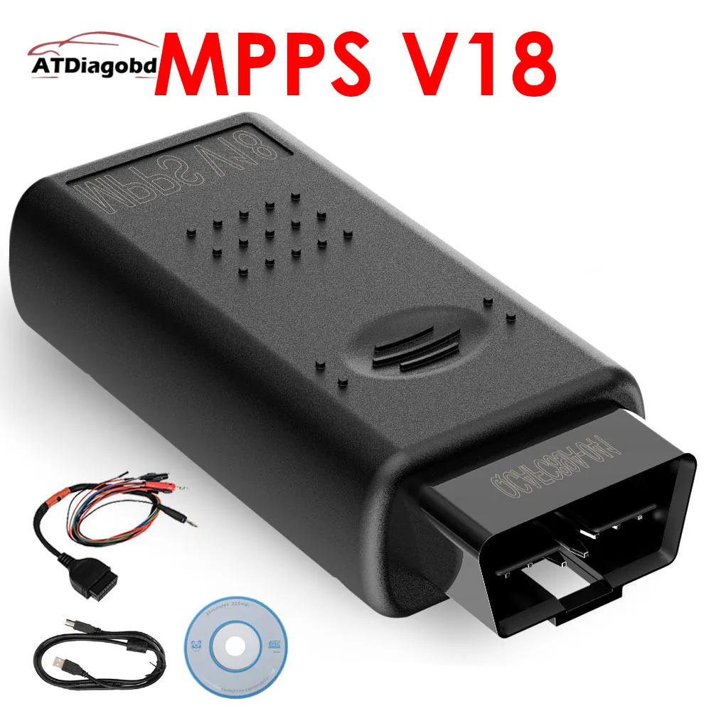 Lowest Price MPPS V18 Breakout Tricore Cable MPPS V18.12.3.8 ECU Chip Tuning better than V16 OBD Breakout ECU Bench Pinout Cable