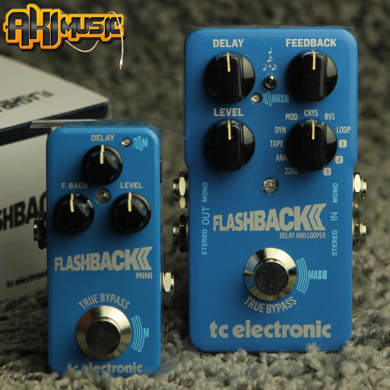 

TC Flashback Mini X4 Delay Looper 2nd generation new delay delay stompbox