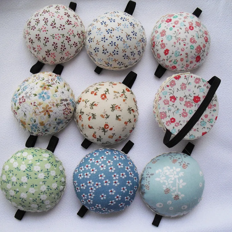 Wrist Pumpkin Pin Insert Bag Small Round Pin Package Cushion Cross Stitch Tool For Crafts Knitting Tools，1 piece