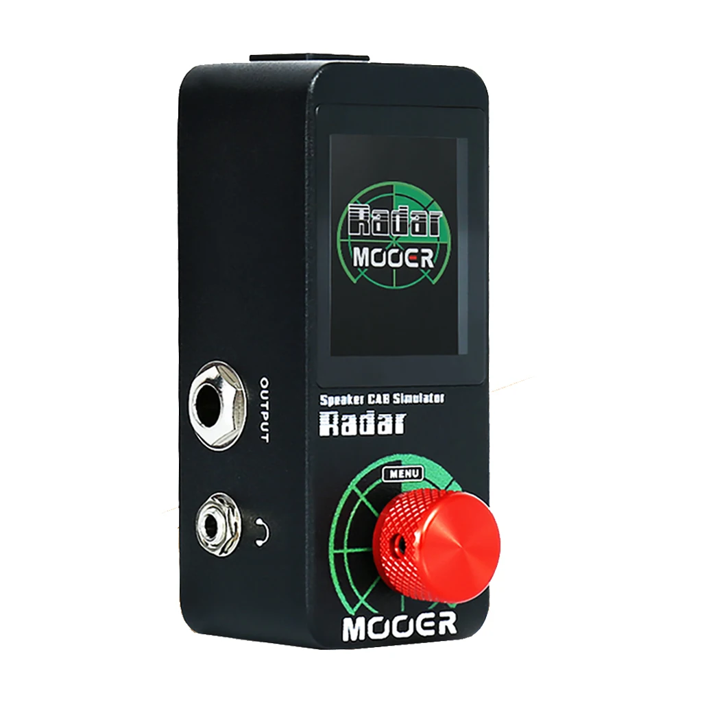 LOMMI MOOER Radar Simulator Guitar Effect Pedal 30 Speaker Cab Cabinet Models 11 Mic Models 36 User Presets EQ Stage