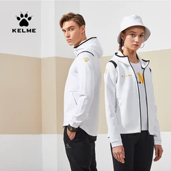 KELME mężczyźni kurtka sportowa kobiety fala rozrywka moda kurtka do biegania szkolenia odzieży wierzchniej 3881336