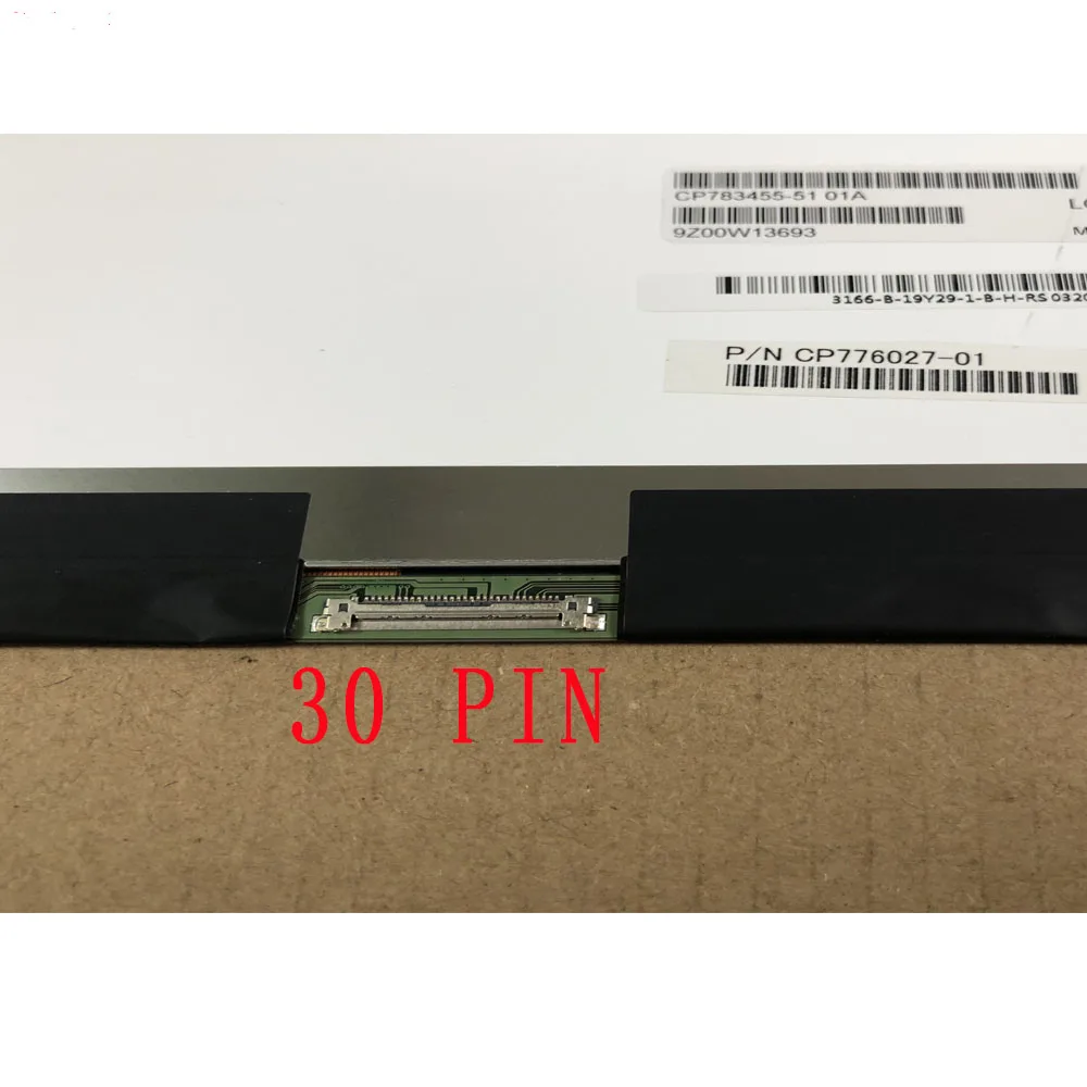 LQ133M1JW42 CP783455-51 CP776027-01 13.3 Inch FHD 1920*1080 30PIN EDP Laptop Dsiplay Màn Hình IPS Panel Ma Trận