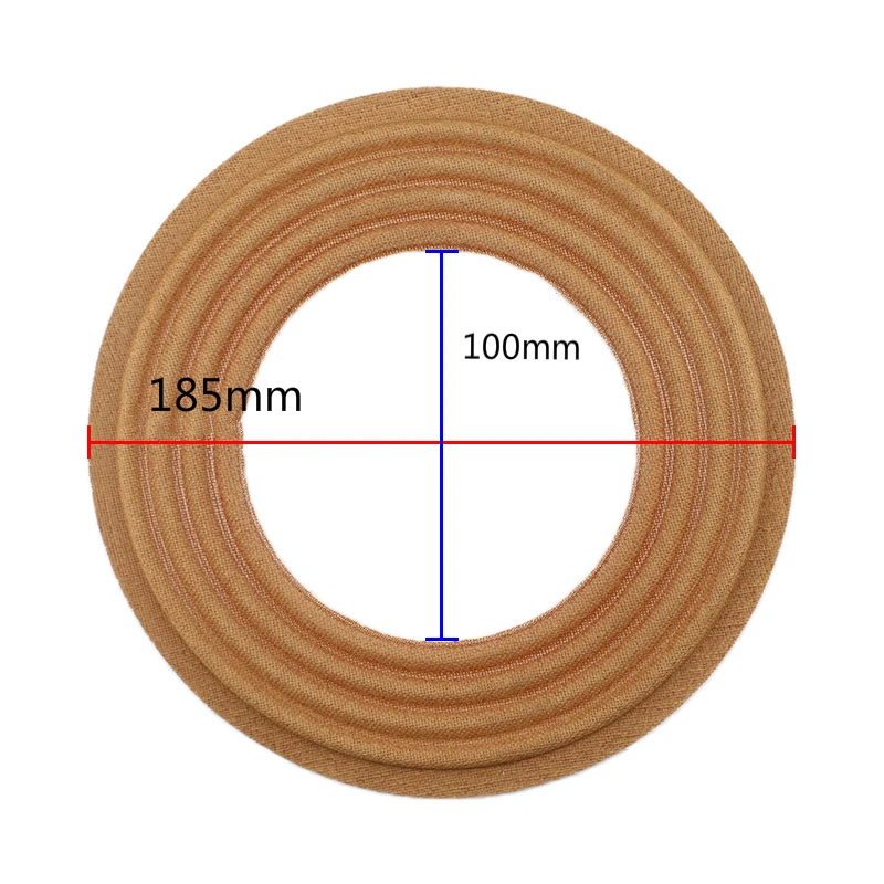 GHXAMP 185mm Speaker Spring Pad Accessories Woofer 185*100mm Fixed Chip Elastic Wave Shrapnel