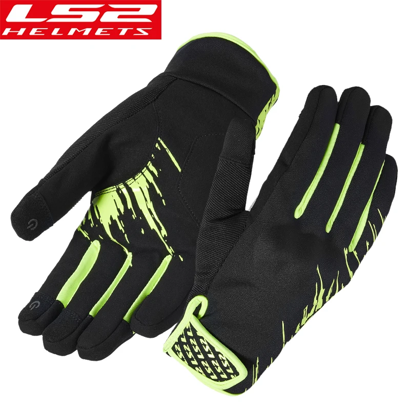 

LS2 MG002 waterproof Motorcycle Gloves ls2 keep warm Guantes Touch Screen Moto Luvas CE certification