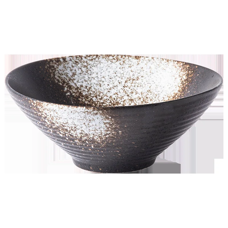 LingAo Ceramic  Japanese creative  Ramen、 soup noodle bowl restaurant customization