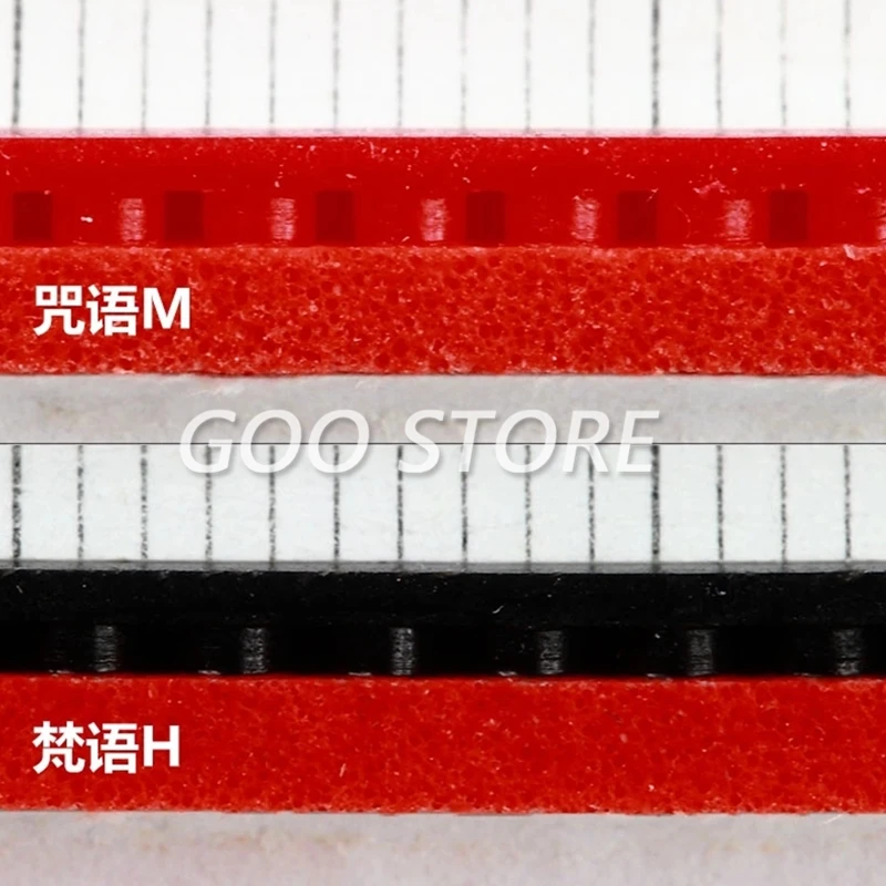 STIGA Tischtennis Gummi MANTRA M/ H Offensive Pickel in mit Schwamm Pips-in Ping Pong Tenis De mesa – Detail 8