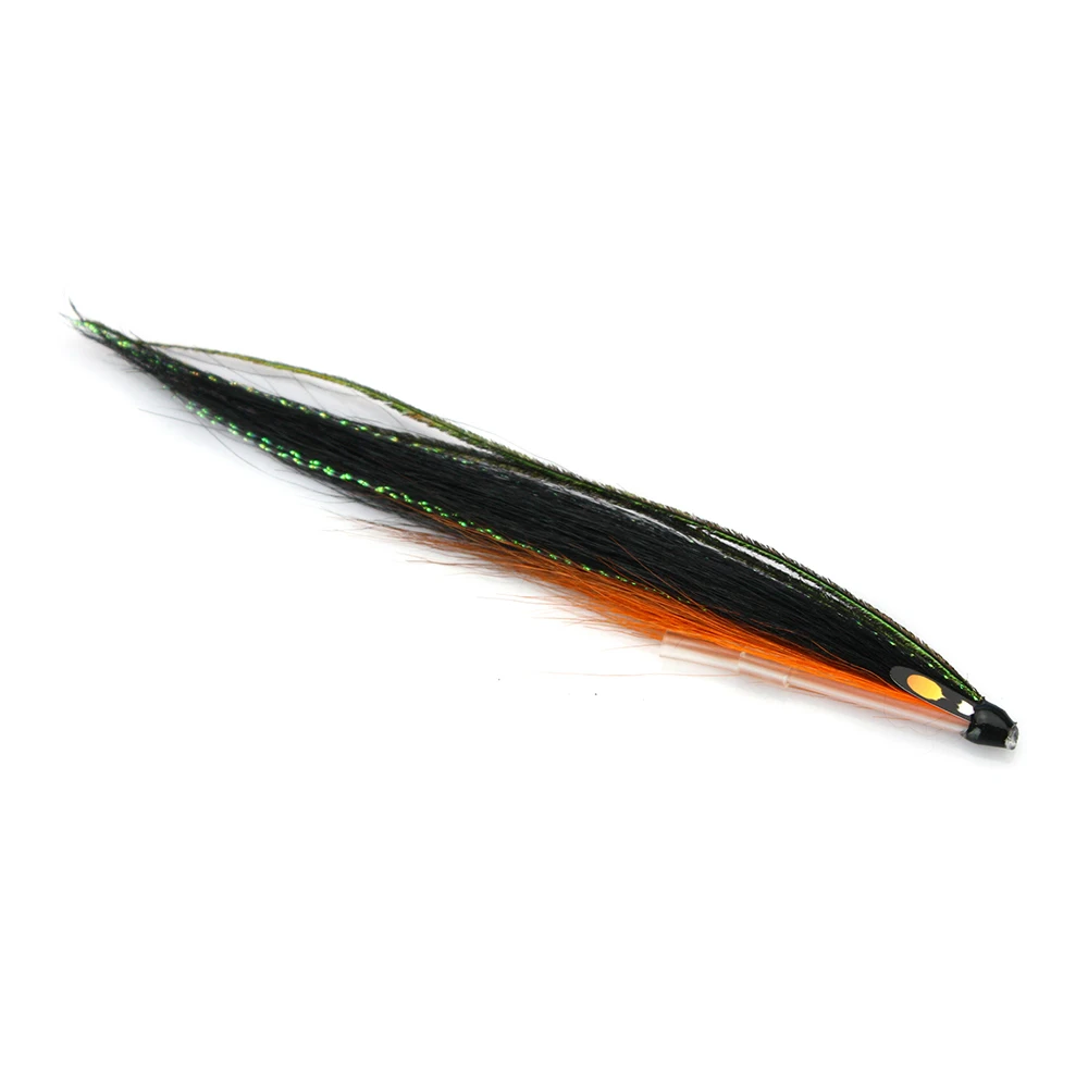 Salmon Tube Fly Sea Trout Flies Laerdal Sunray Shadow Orange