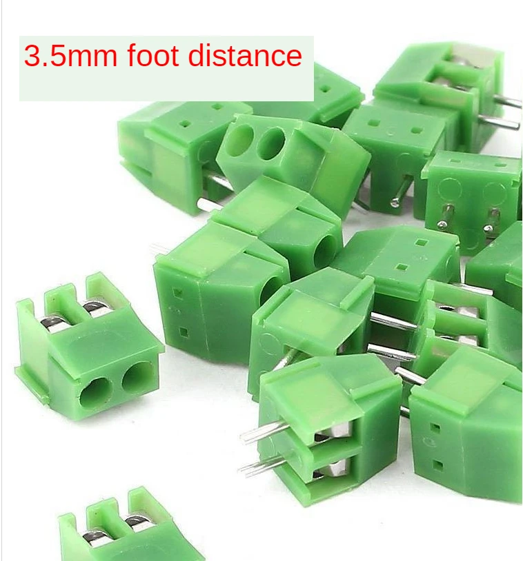 

3.5mm spacing can be spliced connector green terminal