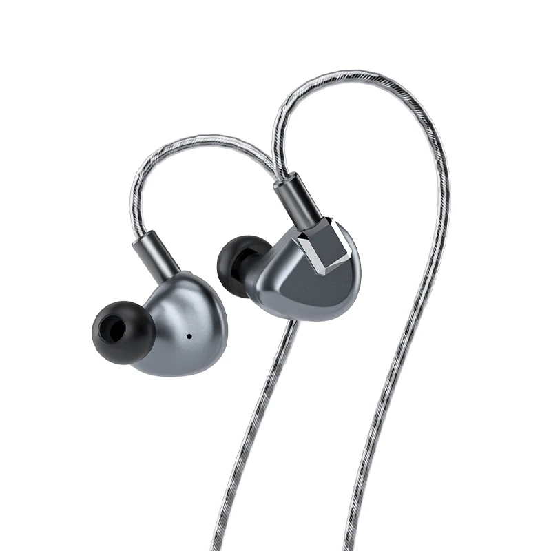 Shuoer S12 IEM Earphone Hifi 14.8mm, Headphone dalam telinga transduser magnetik Planar 102dB 3.5mm 4.4mm seimbang 0.78mm pin ganda