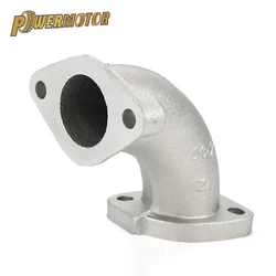 Motorcycle Carburetor Intake Pipe Manifold Rubber Adapter For MIKUNI OKO KOSO 32mm 34mm Carb Dirt Pit Bike Motocross Accessories