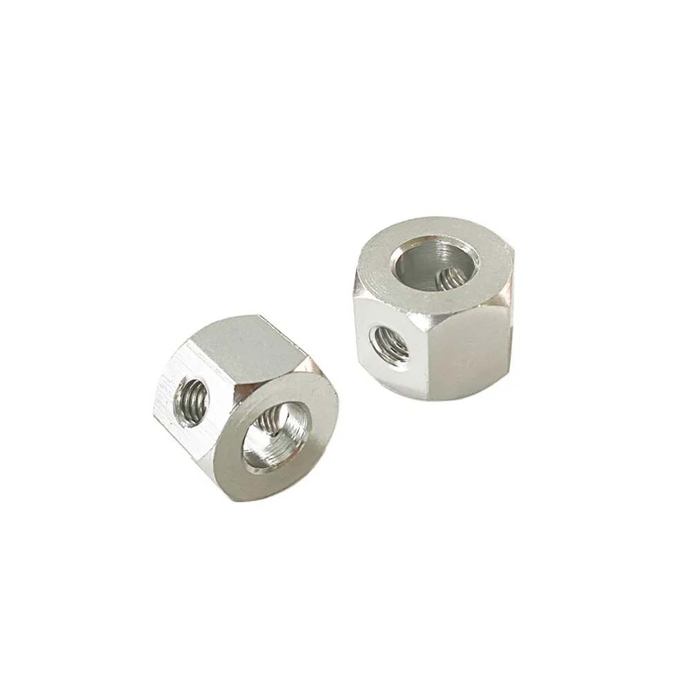 Adaptador de Metal de 5mm a 12mm, adaptador de aleación de aluminio para MN86, WPL, D12, C14, C24, B14, B16, MN, D90, D91, piezas de actualización