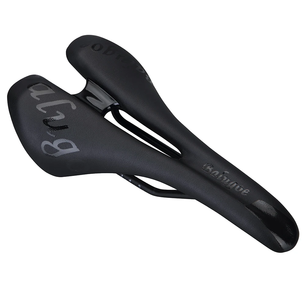 BALUGOE-Mountain Bicycle Saddle, Bike Seat, Cycling Cushion, MTB, Steel Rail, Hollow Design, Road Bike, 2024