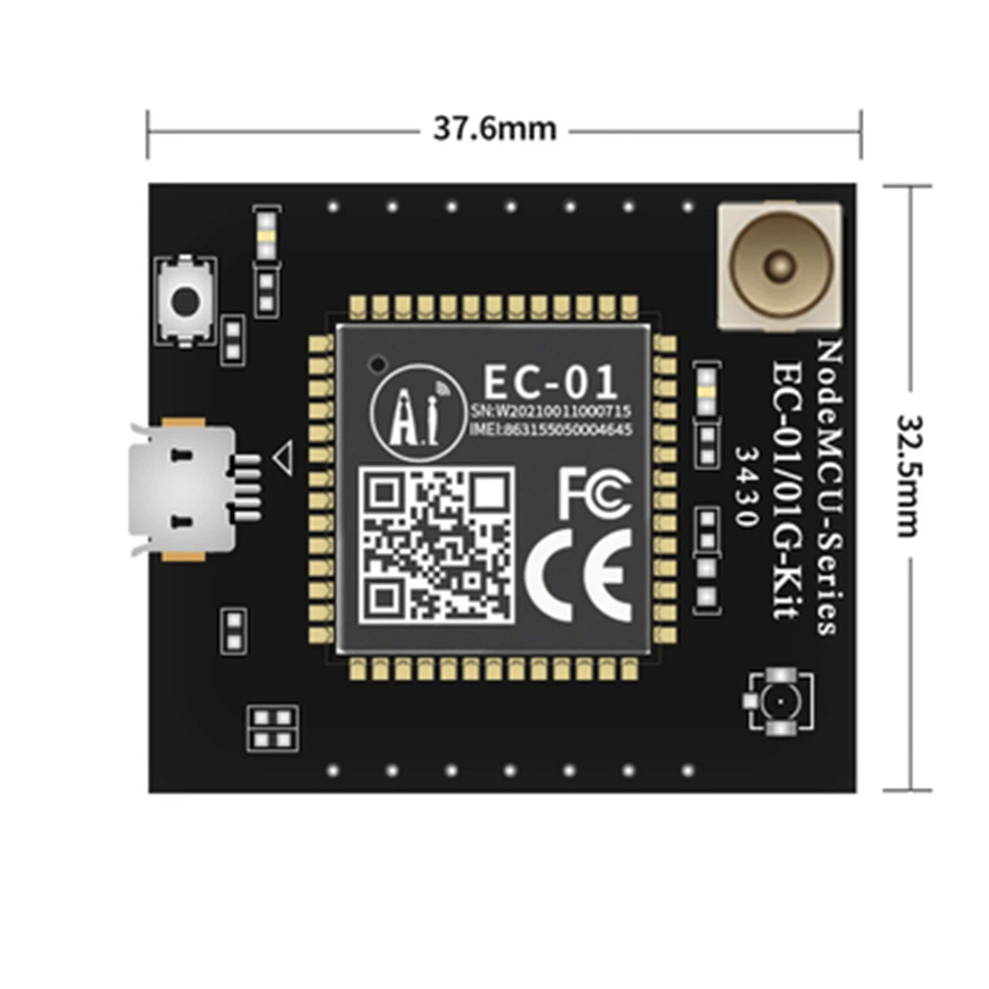 EC-01 5g nb-iot módulo EC-01 EC-01-KITmodule placa de desenvolvimento suporta tcp/mqtt/protocolo http