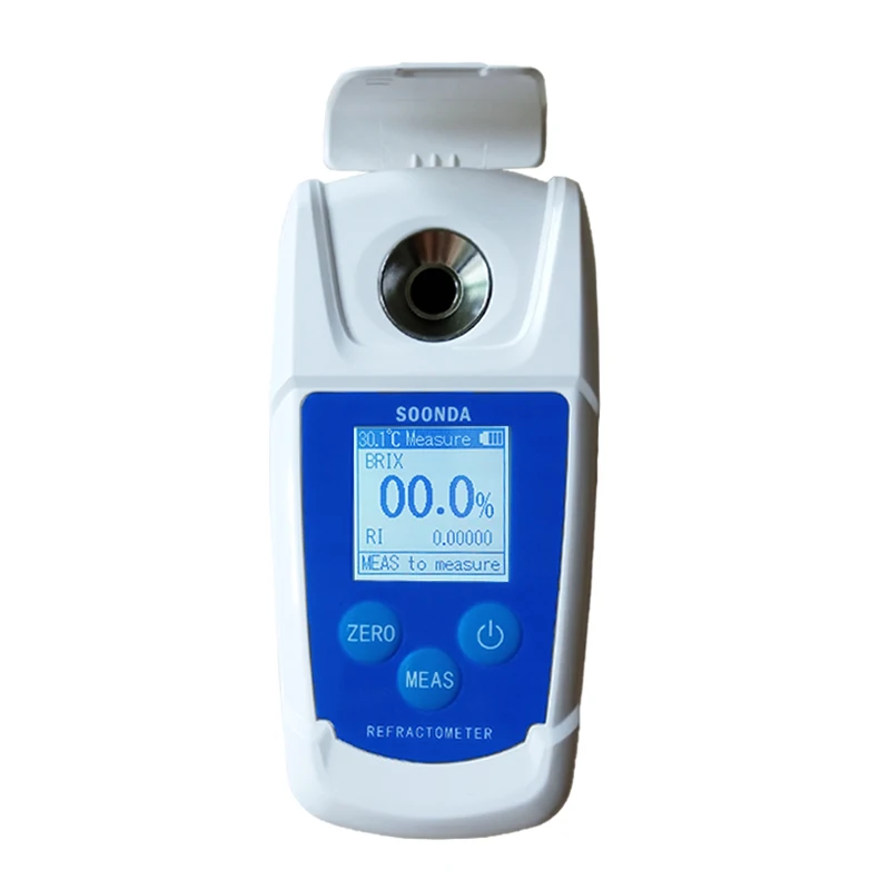 0 ~ 55% digitale Brix Rifrattometro Brix tester misuratore di Zucchero per frutta Birra Weibai Scotch da cocktail vino morbido bevande succhi di frutta bevanda