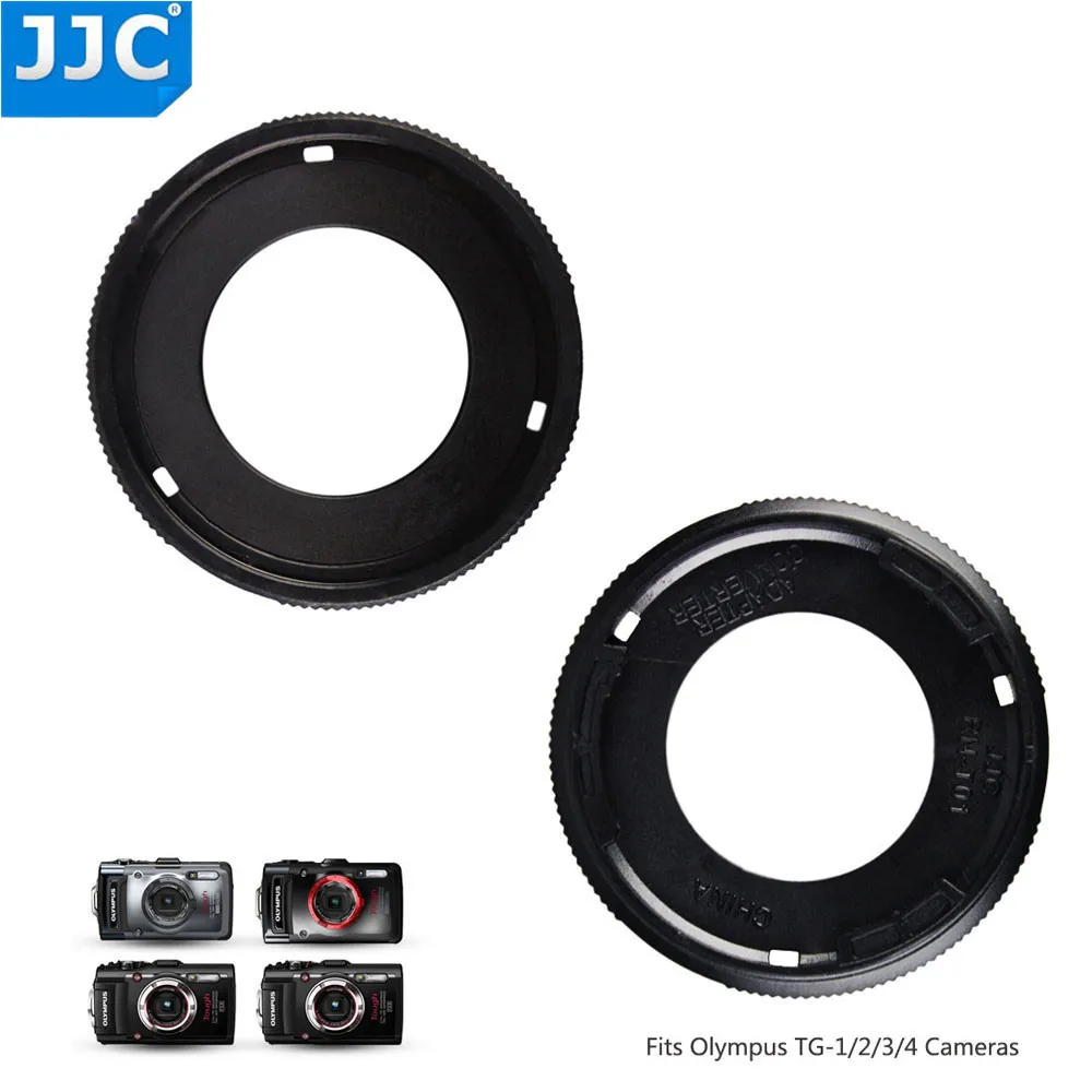 Jjc objektiv adapter ringrohr für olympus tough tg7 tg6 tg5 tg4 tg3 tg2 tg1 kamera FCON-T01TCON-T01 als cla-t01 40,5mm filter gewinde