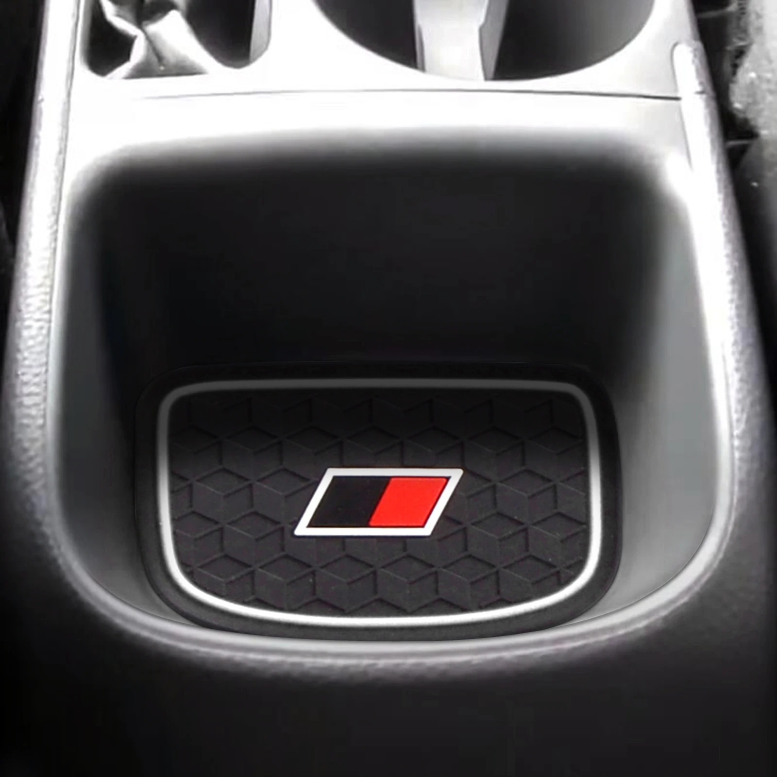 for Toyota Yaris 2020-2021 Anti-Slip Gate Slot Cup Mat Car Interior Accessories for Hybrid GR Sport Style Non-Slip Pad view 3