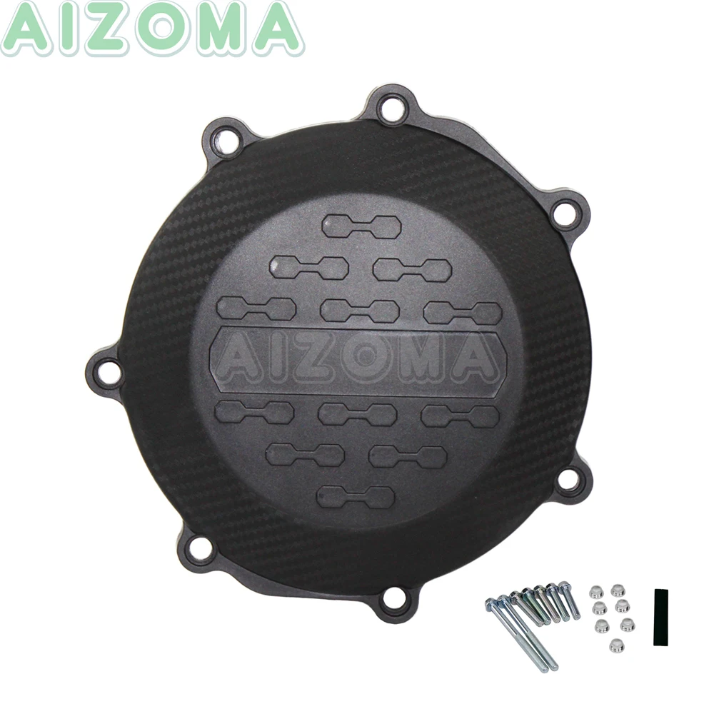 Dirt Bike Engine Clutch Cover Case Black For Yamaha YZ450F WR450F YZ450FX  YZF WRF YZ WR 450 X   2010-2012 2013 2014 15 2016 17