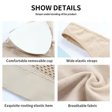 Plus Size Seamless Bra 5XL Women #5