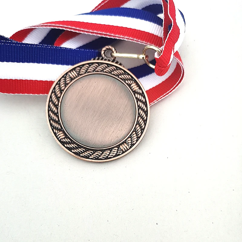 Blank  Medals Gold Color Medal and Silver Color Medal and Branze Color Medal print for free on the blank