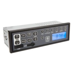 Hidaka M101 Excavator Radio AUX LED USB with AM FM EU US Frequency for Construction Machinery Parts Komatsu Kobelco Cat Sumitomo