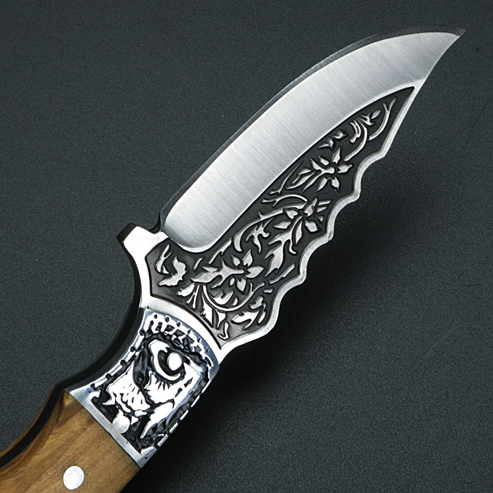 XUAN FENG field high hardness sharp tactical knife camping hunting short knife self-defense non-foldable knife