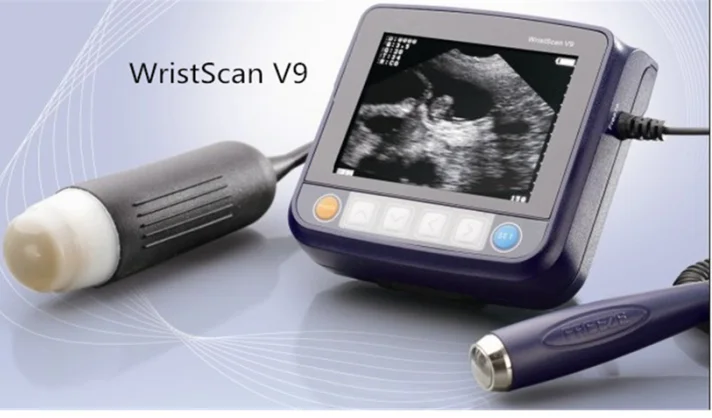 Livestock 3.5inch  Wrist Veterinary ultrasound scanner for animal  pregnancy testing