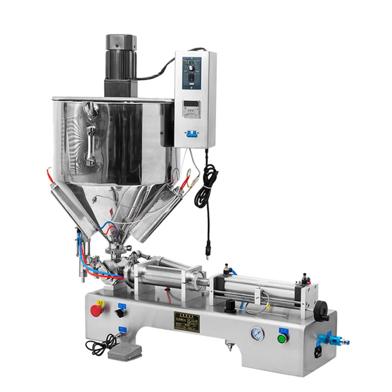 Pneumatic Electric Paste Filling Machine, Heating And Stirring Type Filling Machine