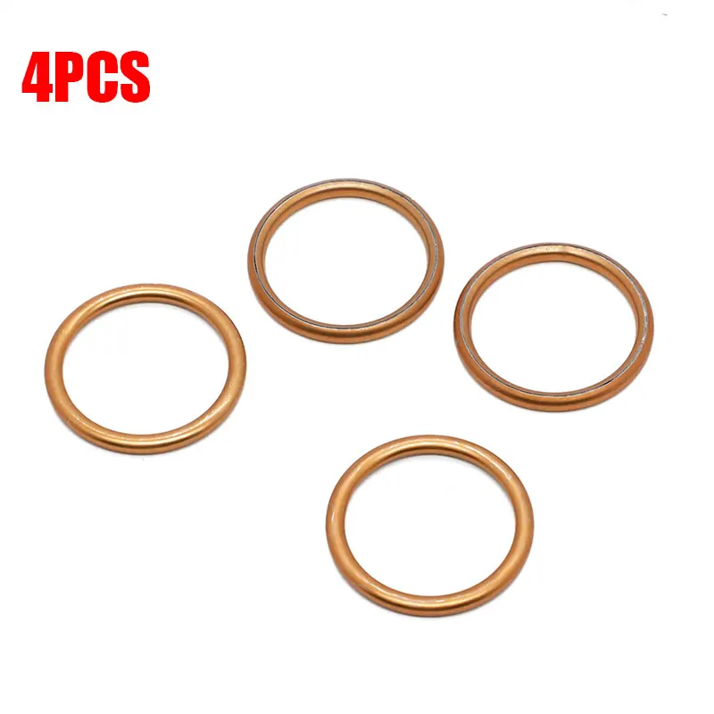 Exhaust Pipe Header Gasket Muffler Seal O-Ring for Honda CB700 CB750 CB900 CB1000C CB1100F 18291-MM5-860 18291-254-000