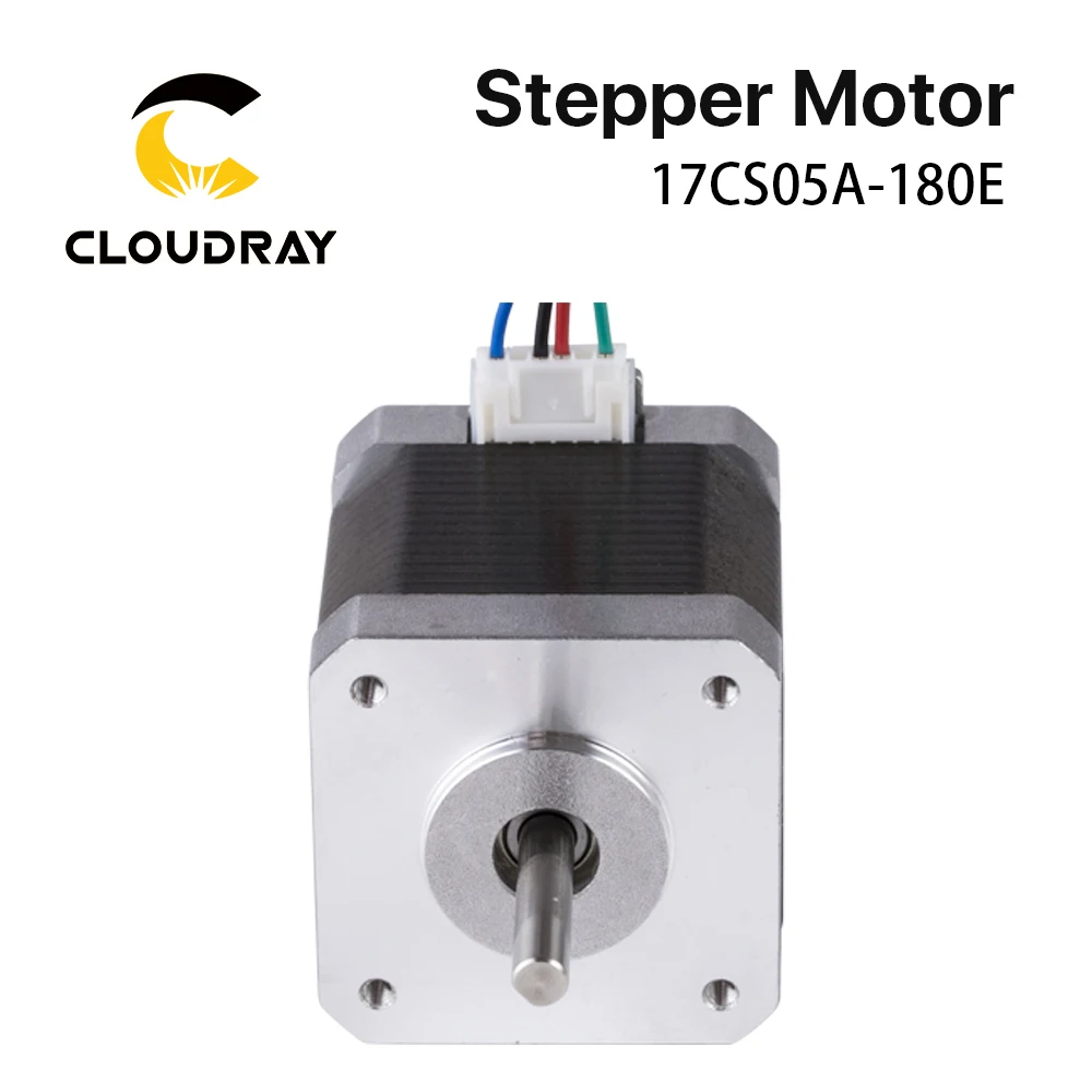 Cloudray 48mm Nema 17 Stepper Motor 52N.cm 1.8A 2 Phase with 4-lead for 3D printer CNC Engraving Milling Machine