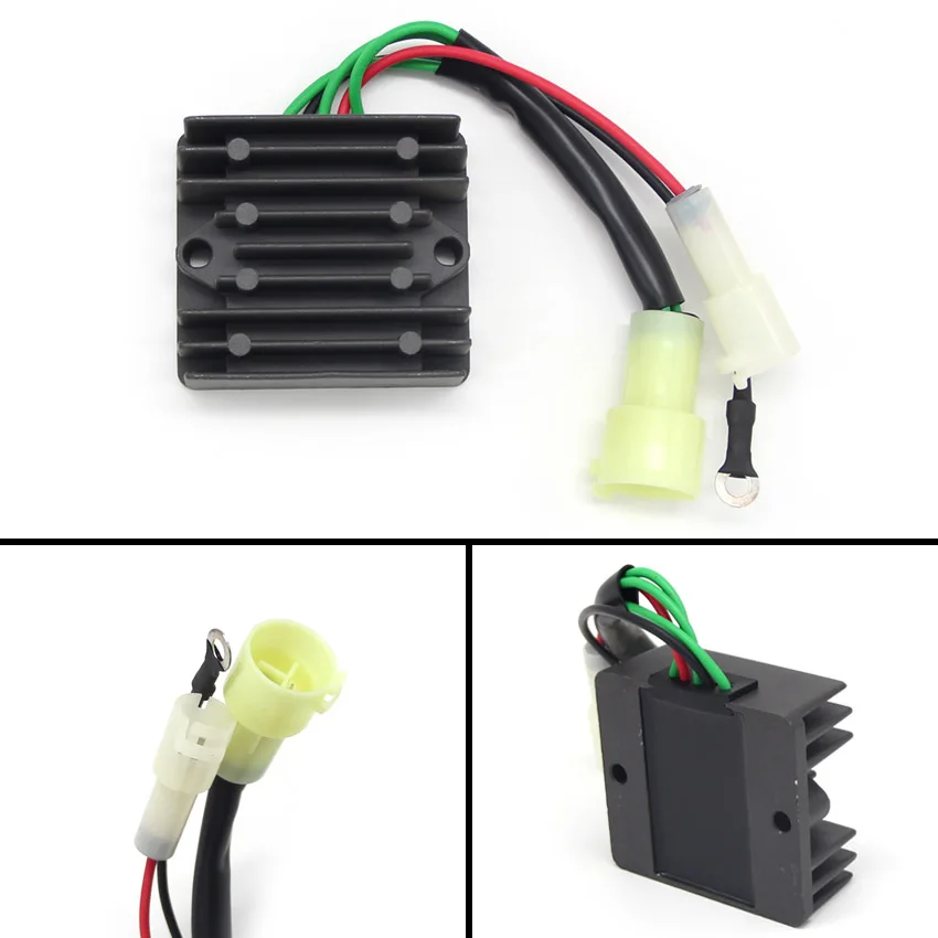 

Motorcycle 12V Voltage Regulator Rectifier For Yamaha D150 TLR 115 TRR 130 225 ETL C115 TXR L130 ETX P115 TRS V175 B115 TLR