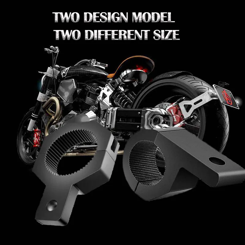 Motorrad halterung Scheinwerfer halterung 4x4 Zubehör Offroad Auto LED Bar Arbeits licht Nebels chein werfer Montage klemme Halter Rohr halterungen – Detail 1