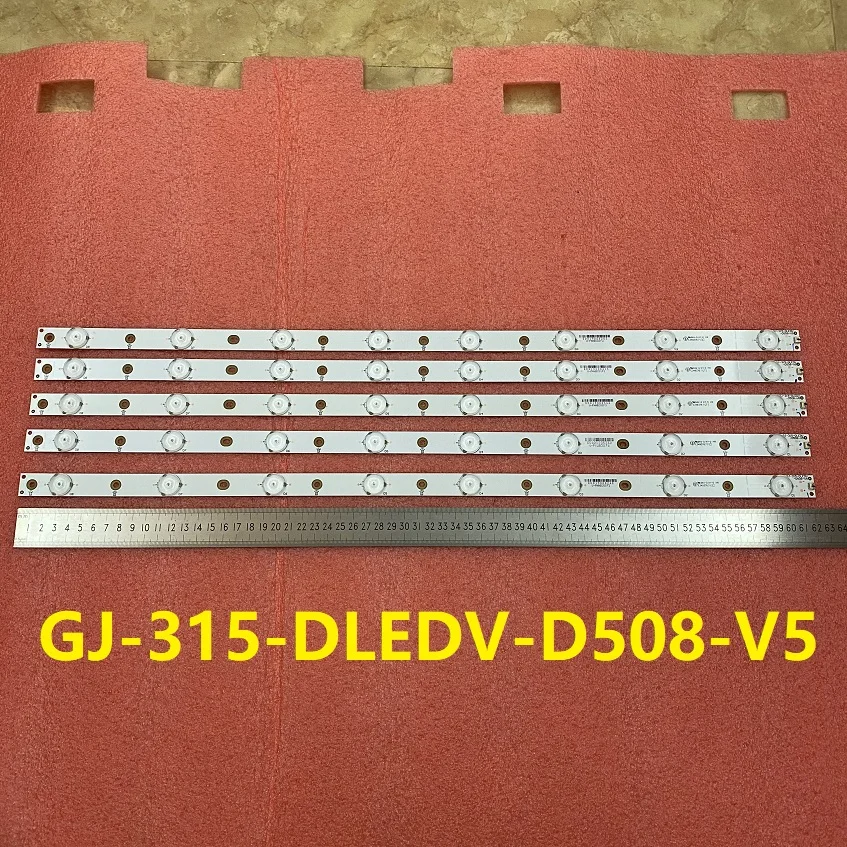 5pcs LED backlight strip for Vizio M322i-B1 GJ-315-DLEDV-D508-V5 U-PGHBCYZF4 U-PHHBC01F3 E349376