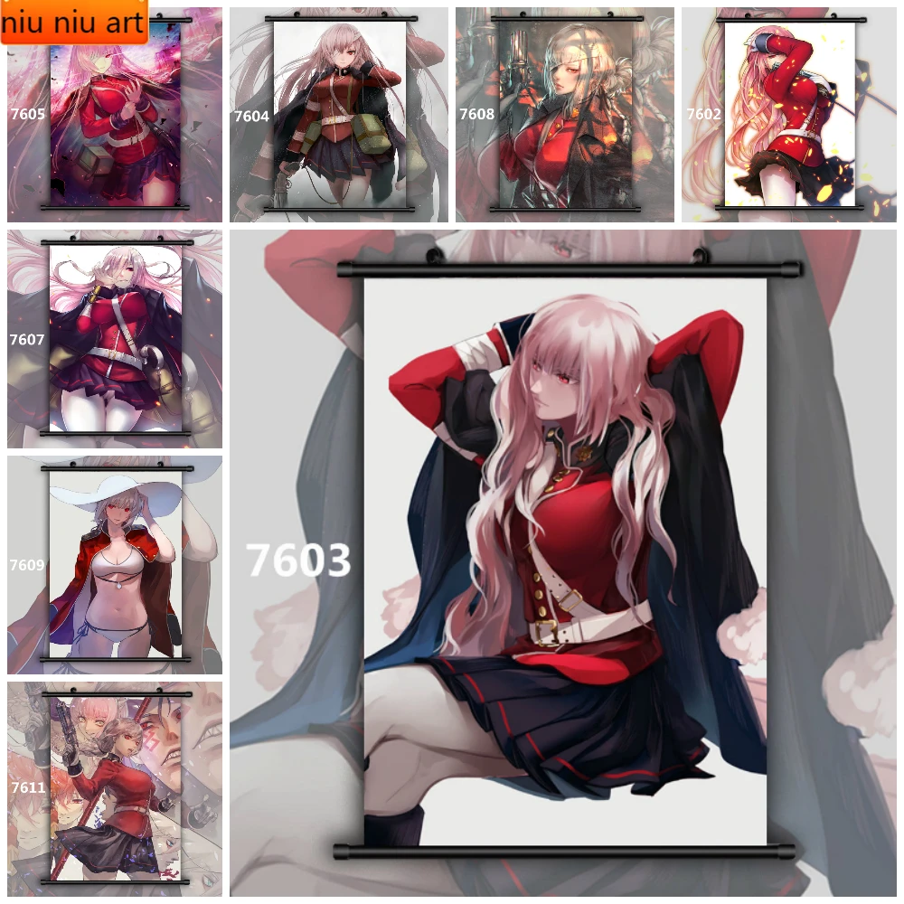 Fate Grand Order Berserker Florence Nightingale Anime Manga Wall Art Canvas Paintings and Prints Pictures Living Home Decor