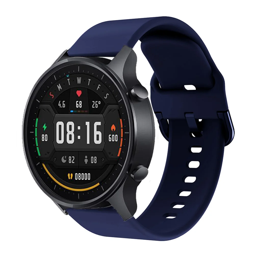 For Xiaomi Watch Color MI Smart Watch Color Strap Replacement Silicone Watchbands 22mm Watch Band